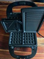 Silvercrest 3-in-1 Tosti-ijzer, Wafelijzer & Grill, Ophalen of Verzenden, Uitneembare platen, Gebruikt