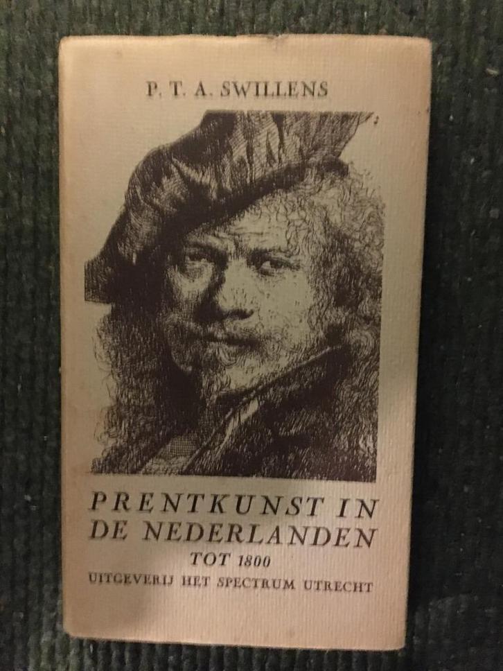 Prentkunst in de Nederlanden tot 1800 ; door P.T.A. Swillens, Boeken, Kunst en Cultuur | Beeldend, Zo goed als nieuw, Grafische vormgeving