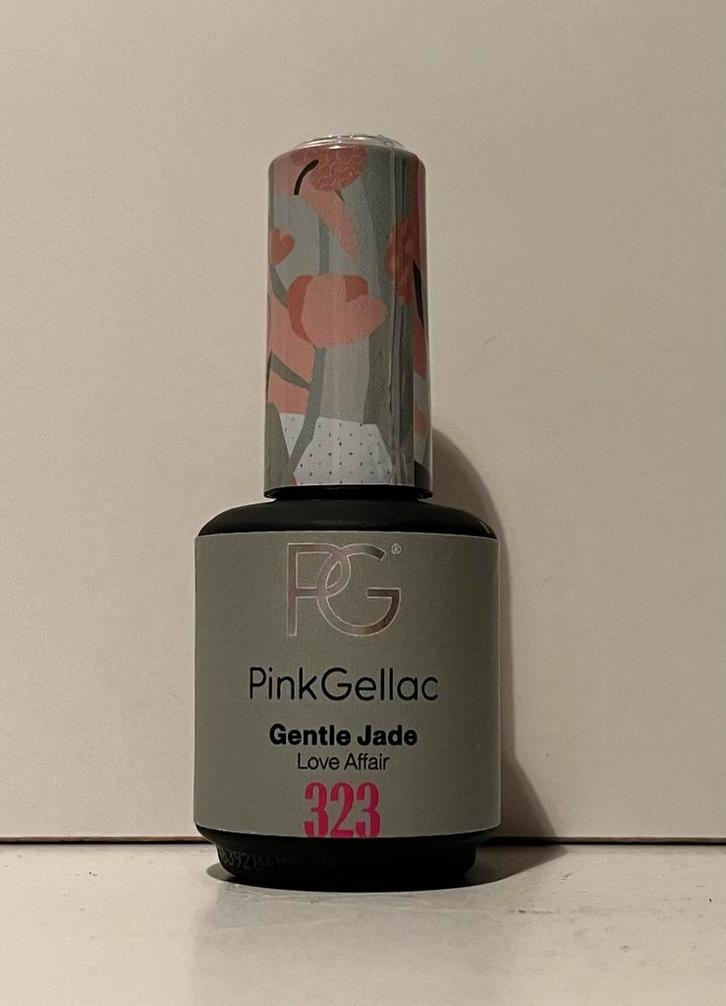 PinkGellac Gentle Jade (323), Sieraden, Tassen en Uiterlijk, Uiterlijk | Cosmetica en Make-up, Zo goed als nieuw, Handen en Nagels