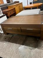 Houten salontafel 45/130/70cm, Ophalen, Gebruikt, ., .