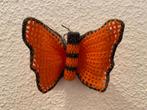 Oranje gehaakte vlinder, Nieuw, Overige typen, Ophalen of Verzenden, Haken
