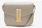 Compacte grijs leren tas – DeMellier stijl, Sieraden, Tassen en Uiterlijk, Tassen | Damestassen, Ophalen of Verzenden, Nieuw, Grijs