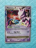 Mewtwo X dp28 holo pokemon kaart, Ophalen of Verzenden, Zo goed als nieuw, Losse kaart