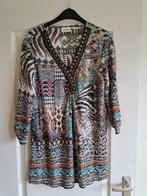 Leuke dames blouse tuniek met mooie steentjes maat 40 42 L, Ophalen of Verzenden, Zo goed als nieuw, Maat 38/40 (M)