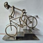 Fietser van Steelman, Verzamelen, Beelden en Beeldjes, Ophalen of Verzenden, Gebruikt