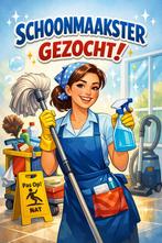 Schoonmaakster gezocht, Schoonmaken woning