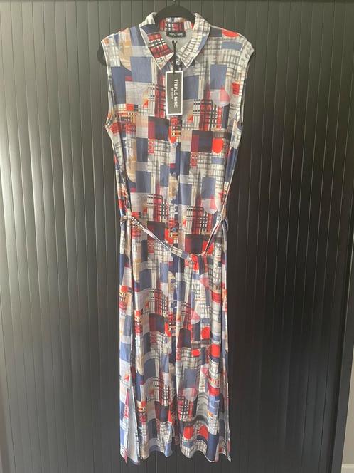 Lange zomerjurk Triple Nine XL -nieuw-, Kleding | Dames, Jurken, Nieuw, Maat 42/44 (L), Overige kleuren, Onder de knie, Verzenden