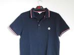 Nr.143: Prachtige Heren Polo van Moncler maat M / L Donkerbl, Kleding | Heren, Polo's, Moncler, Blauw, Maat 56/58 (XL), Ophalen of Verzenden