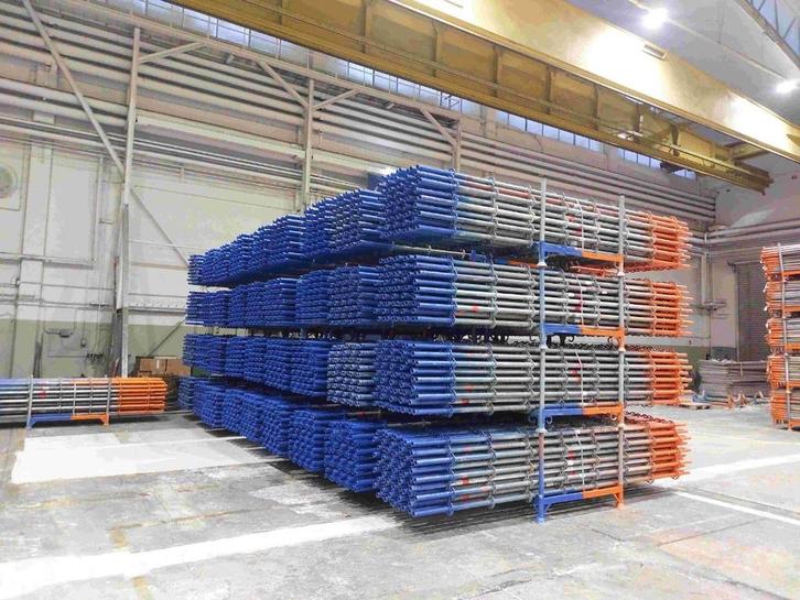 Layher / Peri / Cuplock / Stempels materialen, Doe-het-zelf en Verbouw, Steigers, Gebruikt, Rolsteiger of Kamersteiger, Minder dan 2 meter