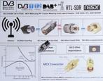 COAX DVB-T TV PAL female jack to MCX male plug RF Antenna, Ophalen of Verzenden, Nieuw, Minder dan 2 meter, Coaxiale kabel
