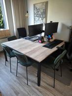 Cube Vergader / eettafel - Strak Design, Huis en Inrichting, Ophalen, 150 tot 200 cm, Vierkant, Zo goed als nieuw