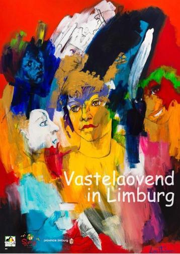 B8 poster carnaval limburg 2016 -  - beschikbaar voor biedingen