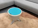 Leolux TamTam Bijzettafel Design Tafel leer Tam Tam, Huis en Inrichting, Tafels | Bijzettafels, Leolux, Rond, Ophalen of Verzenden