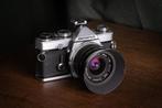 Olympus OM1 met 28 en 35mm Zuiko, Ophalen of Verzenden, Gebruikt, Spiegelreflex, Olympus