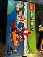 LEGO Minecraft set "De piratenschipreis", Kinderen en Baby's, Speelgoed | Duplo en Lego, Ophalen, Zo goed als nieuw
