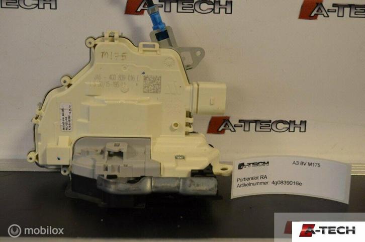 Portierslot 4-deurs Audi A3 Limousine 8V 4g0839016e, Auto-onderdelen, Klein materiaal, Audi, Gebruikt, Ophalen of Verzenden