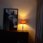 Landelijke tafellamp, Huis en Inrichting, Lampen | Tafellampen, Ophalen of Verzenden, Minder dan 50 cm, Hout, Landelijk