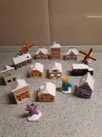 ALBERT HEIJN PLASTIC HUISJES 34 STUKS, Verzamelen, Poppenhuizen en Toebehoren, Ophalen of Verzenden, Zo goed als nieuw, Poppenhuis