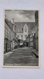 Middelburg, Gistpoort, Verzamelen, Ansichtkaarten | Nederland, 1940 tot 1960, Zeeland, Ongelopen, Verzenden
