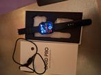 Te koop smartwatch, Ophalen, Zo goed als nieuw, Zwart, Android