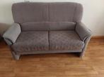Bankstel grijs gestoffeerd bank met 1 fauteuil, Huis en Inrichting, Banken | Bankstellen, Ophalen, Gebruikt, Overige maten, Minder dan 75 cm