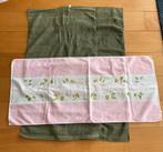 Set 3 vintage handdoeken, Ophalen of Verzenden, Zo goed als nieuw