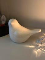 Wit stenen Vogeltje, Antiek en Kunst, Ophalen of Verzenden