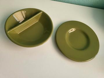 Groene Kom met Schotel - alleen ophalenASA Selection Germany beschikbaar voor biedingen