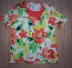 Wit T-Shirt Bloemprint (L), Gedragen, RS Sports, Maat 42/44 (L), Ophalen of Verzenden