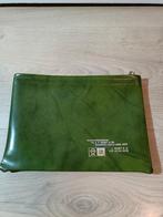 (26x18cm) Oud Groen Leer Opel Auto Mapje - Ongebruikt, Auto diversen, Auto-accessoires, Ophalen of Verzenden, Nieuw