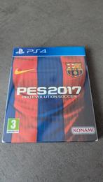 PS4 Pro Evolution Soccer 2017 Steelbook, 1 speler, Ophalen of Verzenden, Zo goed als nieuw, Vanaf 3 jaar