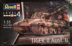 Tiger II Ausf. B - Henschel turret - Revell 1/35, Tank, Verzenden, Zo goed als nieuw, 1:32 tot 1:50