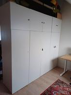 Platsa kastenwand wit 260x240 cm 55 diep deuren fonnes, Huis en Inrichting, Kasten | Kledingkasten, Ophalen, Gebruikt, 50 tot 75 cm