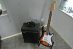 electrische gitaar met versterker, Gebruikt, Met versterker, Solid body, Ophalen