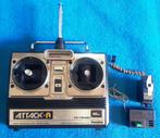Vintage Futaba Attack-R zenderset 40.715Mhz van 1988-1989, Gebruikt, Verzenden, Overige typen, Onderdeel