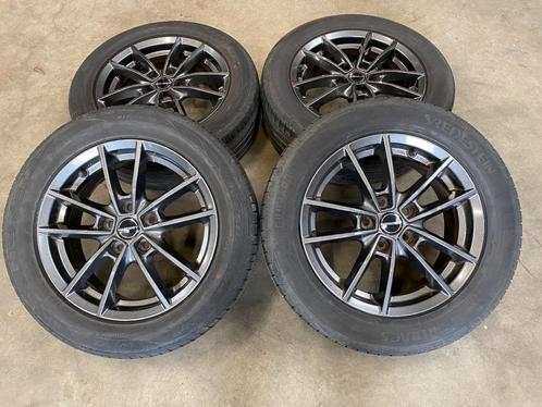 16 inch Borbet velgen + zomerbanden Volvo V60 V70, Auto-onderdelen, Banden en Velgen, Banden en Velgen, Zomerbanden, 16 inch, 215 mm