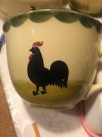 Kop en schotel Kip en Haan, Ophalen