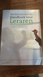 Walter Geerts - Handboek voor leraren, Ophalen, Walter Geerts; René van Kralingen, Sociale wetenschap, Zo goed als nieuw