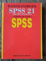 Basishandboek SPSS 21IBM SPSS Statistics A. de Vocht, Ophalen of Verzenden, Beta, Alphons de Vocht, WO