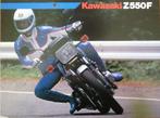 Folder KAWASAKI Z550F 1982, Motoren, Handleidingen en Instructieboekjes, Kawasaki