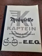 Mobilette kaptein onderdelen boek, Ophalen of Verzenden, Zo goed als nieuw