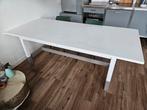 IKEA massief berkenhouten eettafel, Ophalen, Gebruikt, 200 cm of meer, 50 tot 100 cm