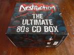 Destruction - 'The Ultimate 80s CD box', Cd's en Dvd's, Cd's | Hardrock en Metal, Verzenden, Nieuw in verpakking, Boxset