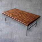 Teakhouten Salontafel Mid-Century Design, Ophalen, Gebruikt, 100 tot 150 cm, 50 tot 100 cm