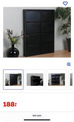 Metaal zwart schoenenkast., Huis en Inrichting, Kasten | Schoenenkasten, Ophalen, Gebruikt