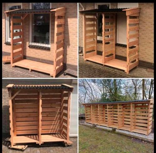 Houthok openhaard hout 200 bij 200 en 65 cm diep, Tuin en Terras, Haardhout, Blokken, Overige houtsoorten, Minder dan 3 m³, Ophalen of Verzenden