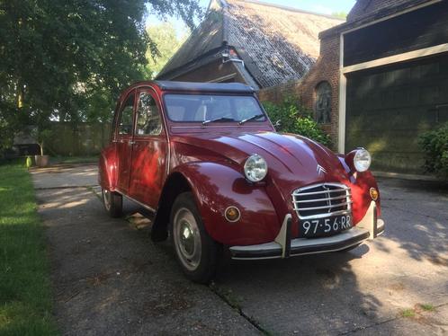 Citroën 2CV4 (2CV6) 1971 Rood, Auto's, Citroën, Particulier, 2CV, Benzine, Hatchback, Handgeschakeld, Origineel Nederlands, Rood