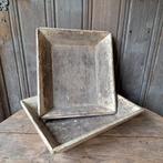 1 Brocante oud sleets houten aardappelbakje bakje bak Etage3, Huis en Inrichting, Woonaccessoires | Overige, Gebruikt, ., Ophalen of Verzenden