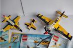 3 Lego vliegtuigen met bouwtekeningen., Ophalen, Zo goed als nieuw, Complete set, Lego