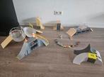 Techdeck vingerskateboard ramps en slides, incl 7 boards., Ophalen, Zo goed als nieuw